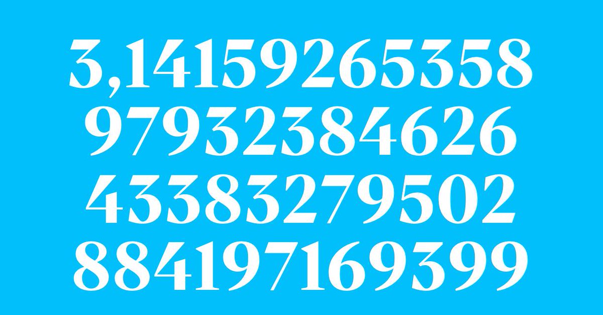UraniaBerlin's tweet photo. Mehr #Kreiszahl passt leider nicht in unser #Rechteck... Wer kann noch mehr Stellen nach dem Komma? @UraniaBerlin wünscht allen #CitizenScientists einen Happy PiDay! #PiDay #PiDay2019 #citizenscience https://t.co/eIBJ5pYt3O