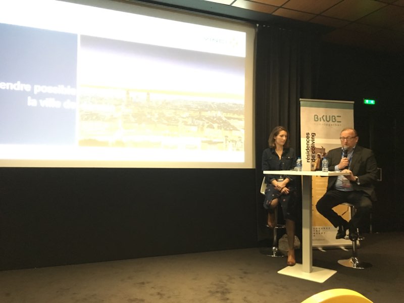 #MIPIM2019 👉 <a href="/vinciimmobilier/">VINCI Immobilier</a> présente #BIKUBE, sa filiale d'exploitation de résidences de #coliving : "c'est l'évolution de la colocation" Emilie Schlageter, Dirertrice du projet