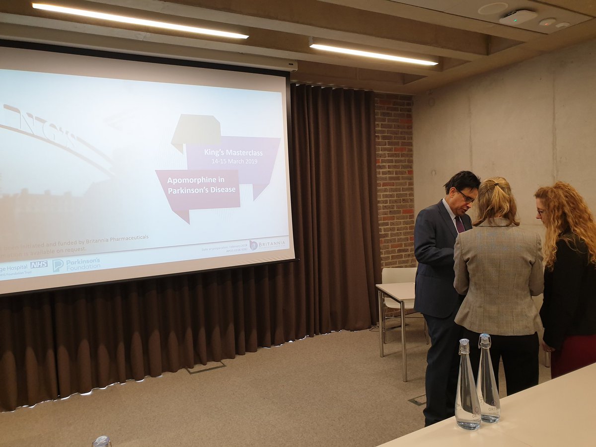 KingsParkinsons's tweet photo. We are all ready to start the Apomorphine Masterclass! #learning #worldclassteaching #apomorphine #ParkinsonsDisease #kings https://t.co/KNQWeJsqfK