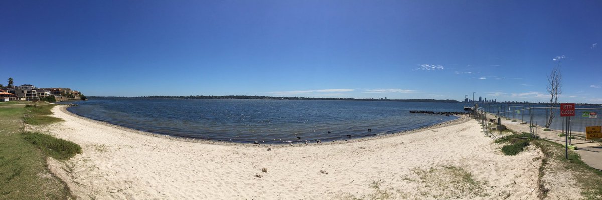 Rexemagne's tweet photo. Applecross foreshore Panoramic - Black Swans Applecross - Majestic Cove panoramic - Mt Pleasant (Dolphins 🐬) #RexTrex #SouthPerth #MtPleasant #DeepWaterReserve #eScooter 🛴 #Segway #Ninebot #WestAustralia #nofilter #Perth https://t.co/6sHRAq0ZHN