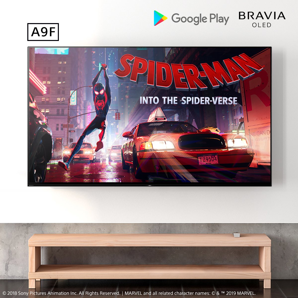 SonyIndonesia's tweet photo. Saatnya menikmati 'Spider-Man: Into The Spider-Verse' secara instan pada #SonyMASTERSeries #A9F yang tersedia di Android TV, melalui Google Play.
Buka dunia hiburan baru dengan Google Play dan tonton filmnya di https://t.co/Lsw6Ue7vE3 sekarang! https://t.co/UJYmMxSRPz