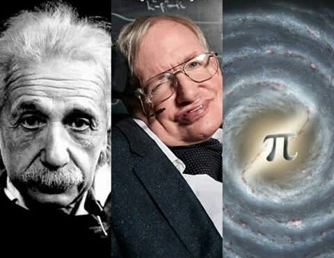 14 March 
#Today is an important day because...
Albert #Einstein was born on this day in 1879

Prof. Hawking left us on this day last year

Today is Pi Day!