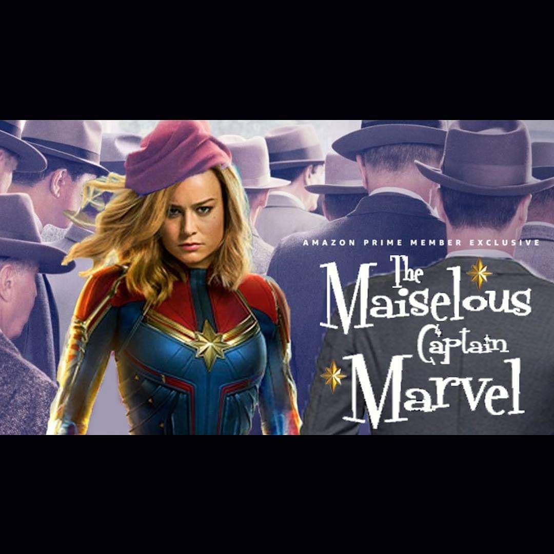 BellSoHard's tweet photo. Much funnier than advertised #CaptainMarvel #TheMarvelousMrsMaisel https://t.co/TjERCJvzEO