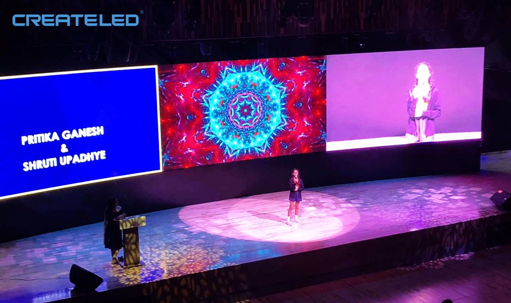 CreateLED's tweet image. A curved @CreateLED AirMAG-S3 16.5 x 3m LED wall – according to GIIS the largest in a South East Asian school – has been installed for presentation display or performance backdrop.

#controlroom #liveevents #eventproduction #smartcompus #integration #SmartCollege