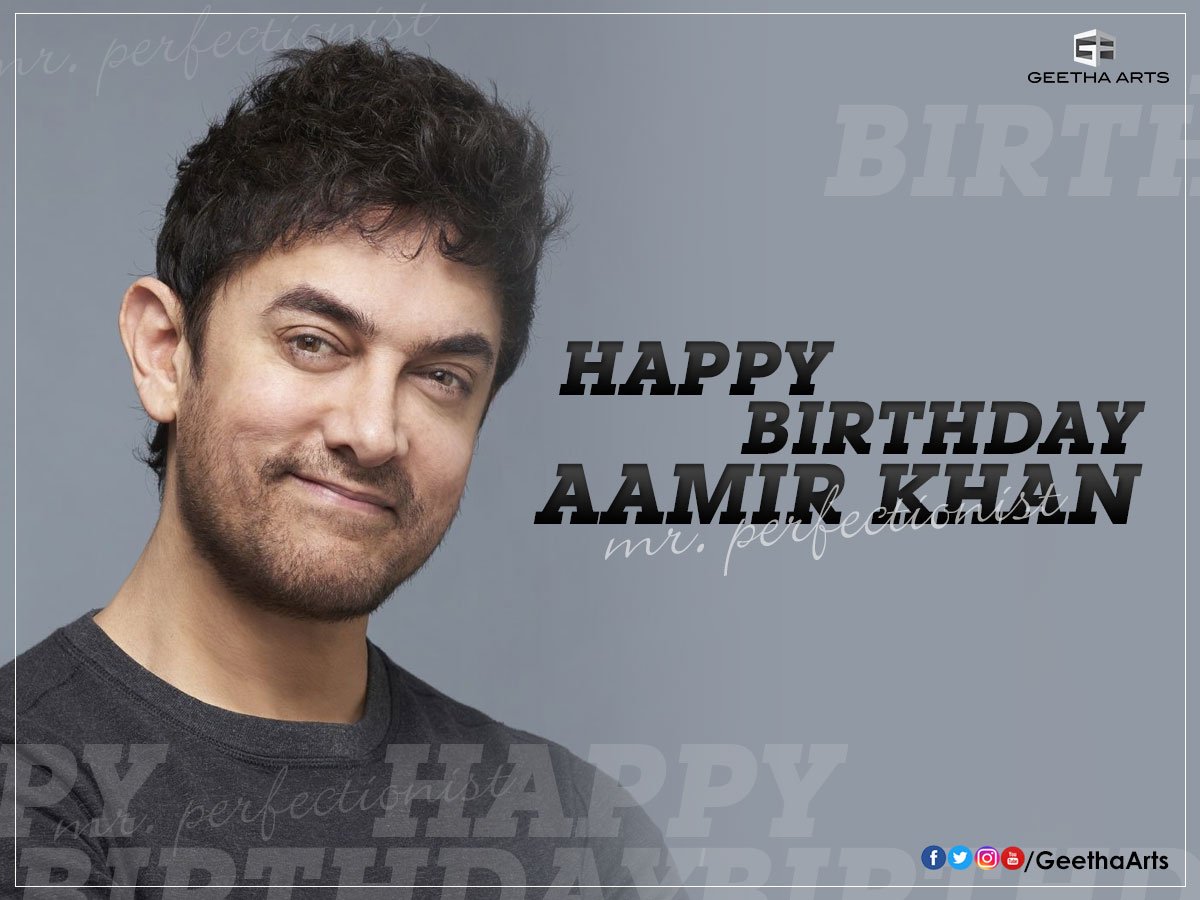 Wishing the Mr. Perfectionist a very happy birthday! 