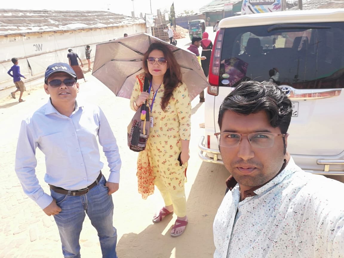 EdibKhan's tweet image. Visit to Rohingya camp. Meeting with ACTED camp in charge ( CIC) , one to one sessions with Rohingyas. #unicefinnovat #w3engineers