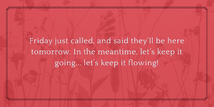 You have one new voice message... 

#ThursdayThoughts #ThursdayMotivation
