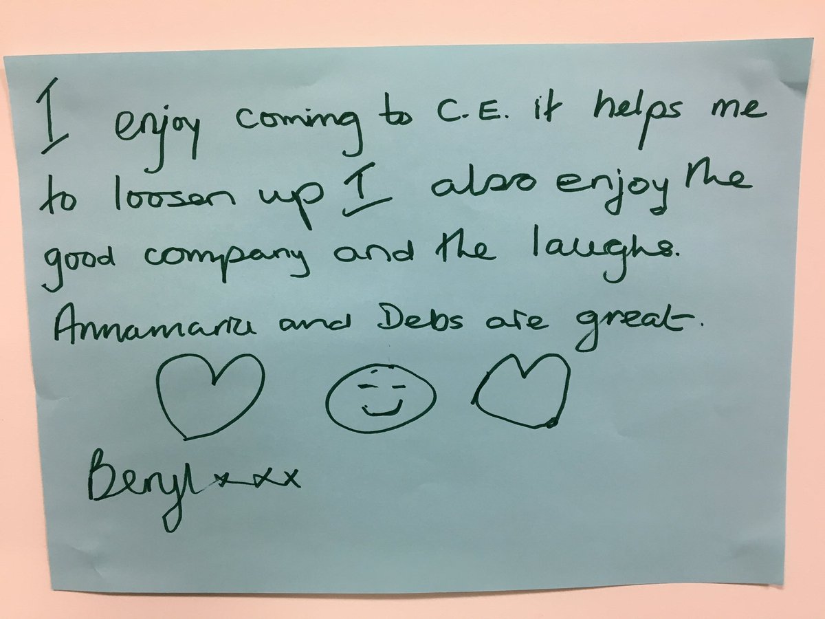 annamaria_CE's tweet photo. #ceawarnessweek2019 #CondEd #conductors #ceawareness #conductiveeducation
As part of Conductive Education Awareness Week we asked participants what they love about CE and what benefits they get. This is what they said: https://t.co/KGopRHCBE1