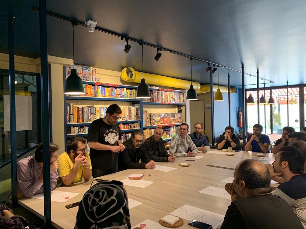 bahamzi's tweet image. A fun #DiwanGame event with @hayoolagames staff in @CafeBoardIran 
Many thanks to #CafeBoard
#PartyGames #MafiaGame #WerewolfGame
 #PersianGame