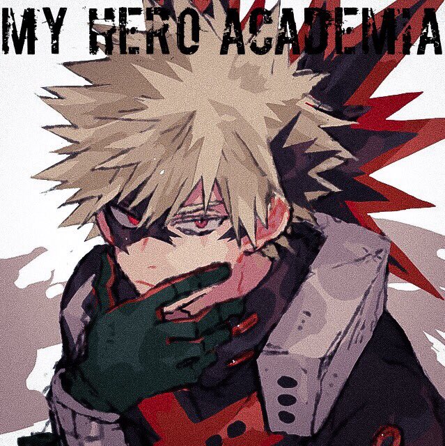 爆豪勝己 「かっちゃん 」|黒猫のイラスト