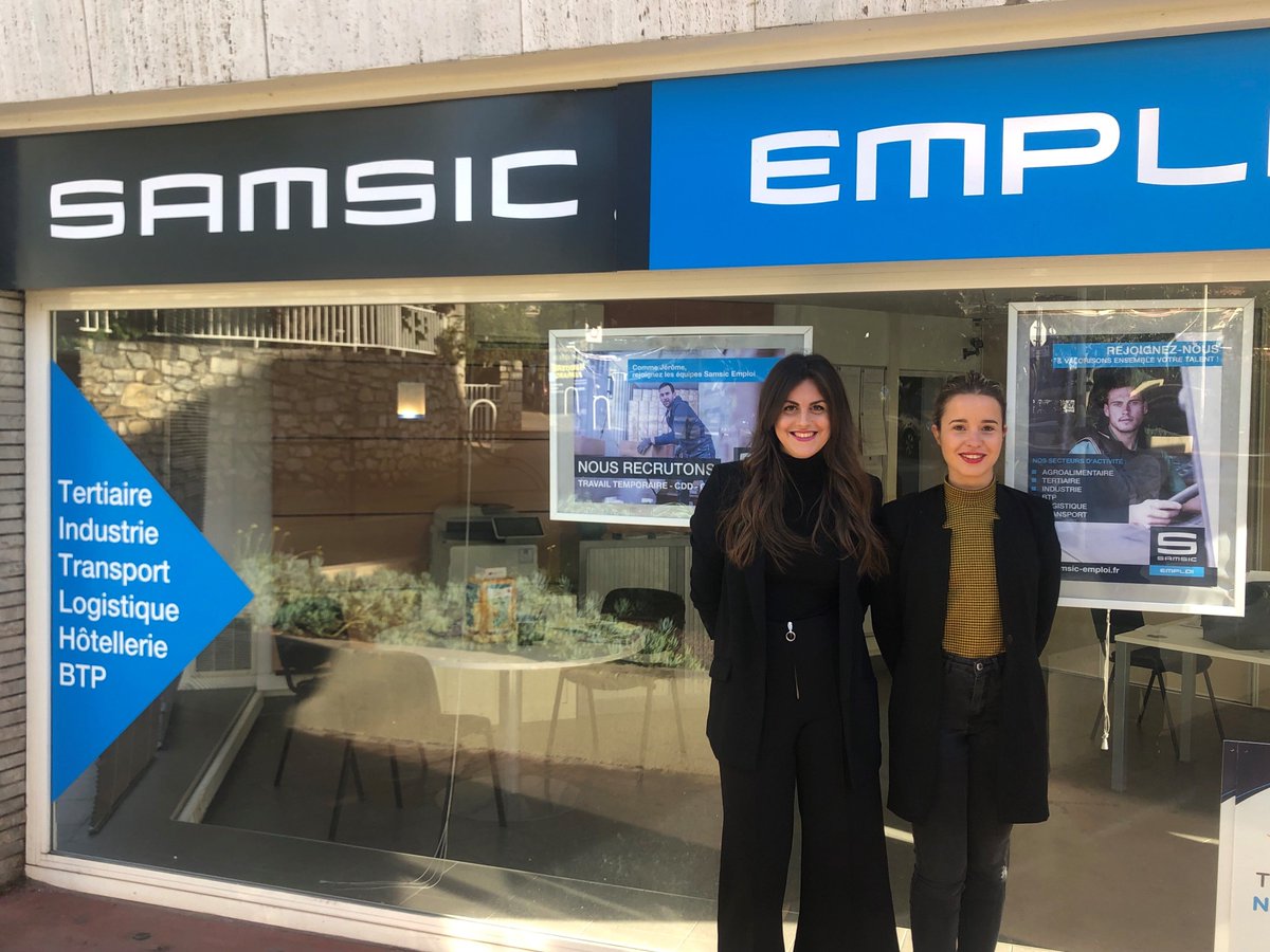 Samsic Emploi On Twitter 1 Semaine 1 Agence Direction Le Soleil De Cannes Pour Vous Presenter Le Duo De Choc Composee De Laetitia Responsable Et Manon Assistante D Agence N Hesitez Pas