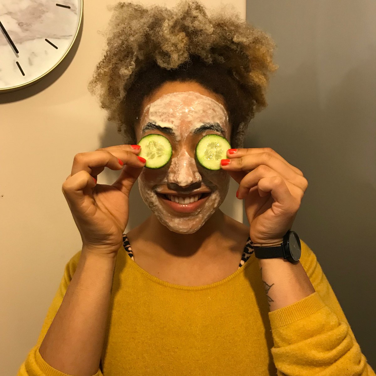 erynbarber's tweet photo. Ready for a pamper session this weekend? Try out this @queenofquark  face mask https://t.co/Lalp1SR09k #healthblog #blogger #healthblogger #wellbeing #wellness #manchester https://t.co/cqpJC2078T