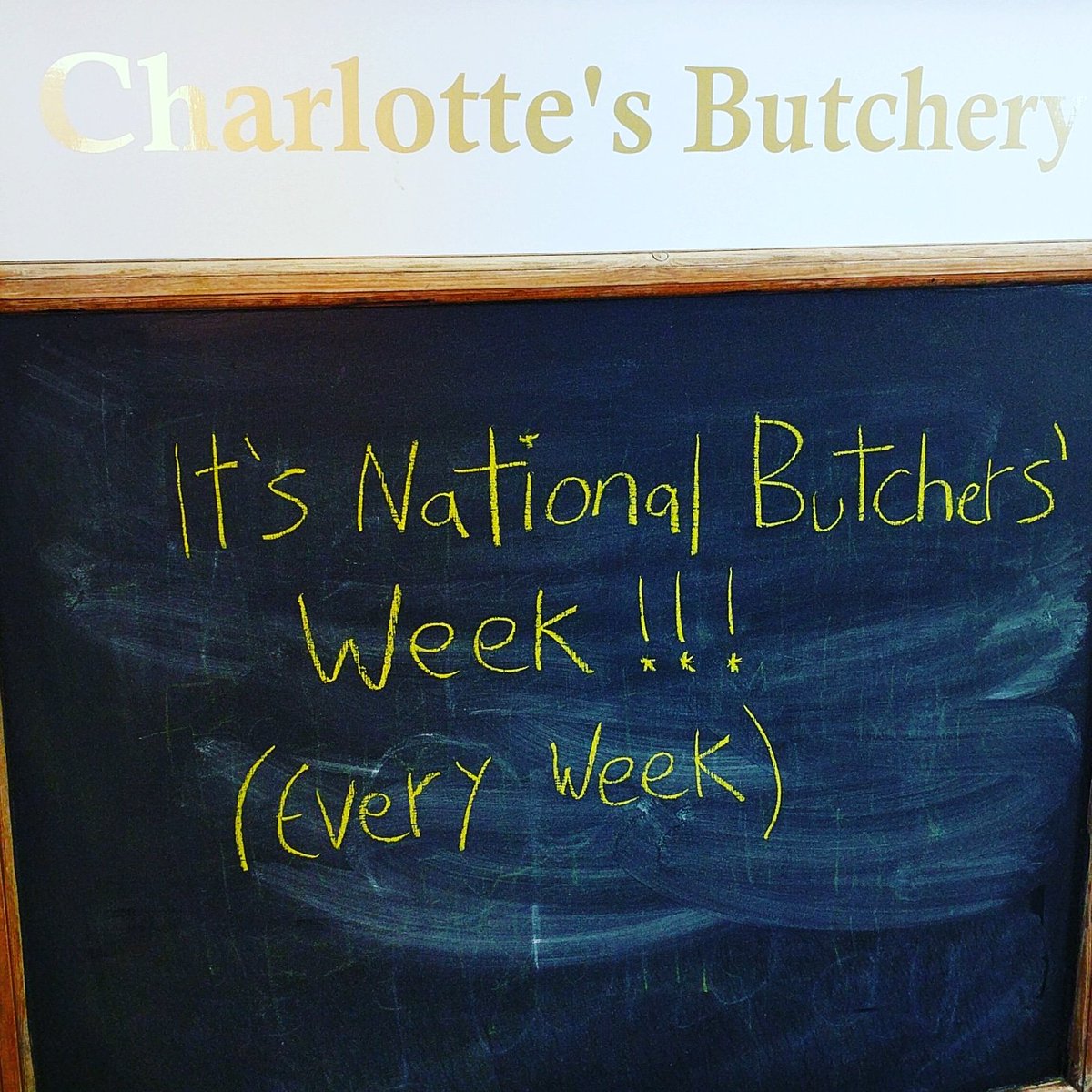 Every week we support local farmers. Every week we use quality produce. Every week we value our customers. Every week we try and display top class meat cutting.  #nationalbutchersweek #nationalbutchersweek2019 #butcher #britishbutcher #localmeat