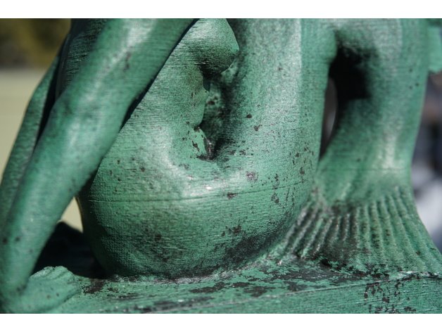 GeoffreyHM's tweet photo. Amazing #3Dprinting and #painting job from #Bavery on "Mermaid",Anne Marie Carl Nielsen (1863-1945), bronze, The National Gallery (Copenhagen, Denmark). https://t.co/gK6Ih3pct2 @ThmMuseum @smkmuseum @thingiverse @3D_Digi_SI https://t.co/k64Ks3hxtU