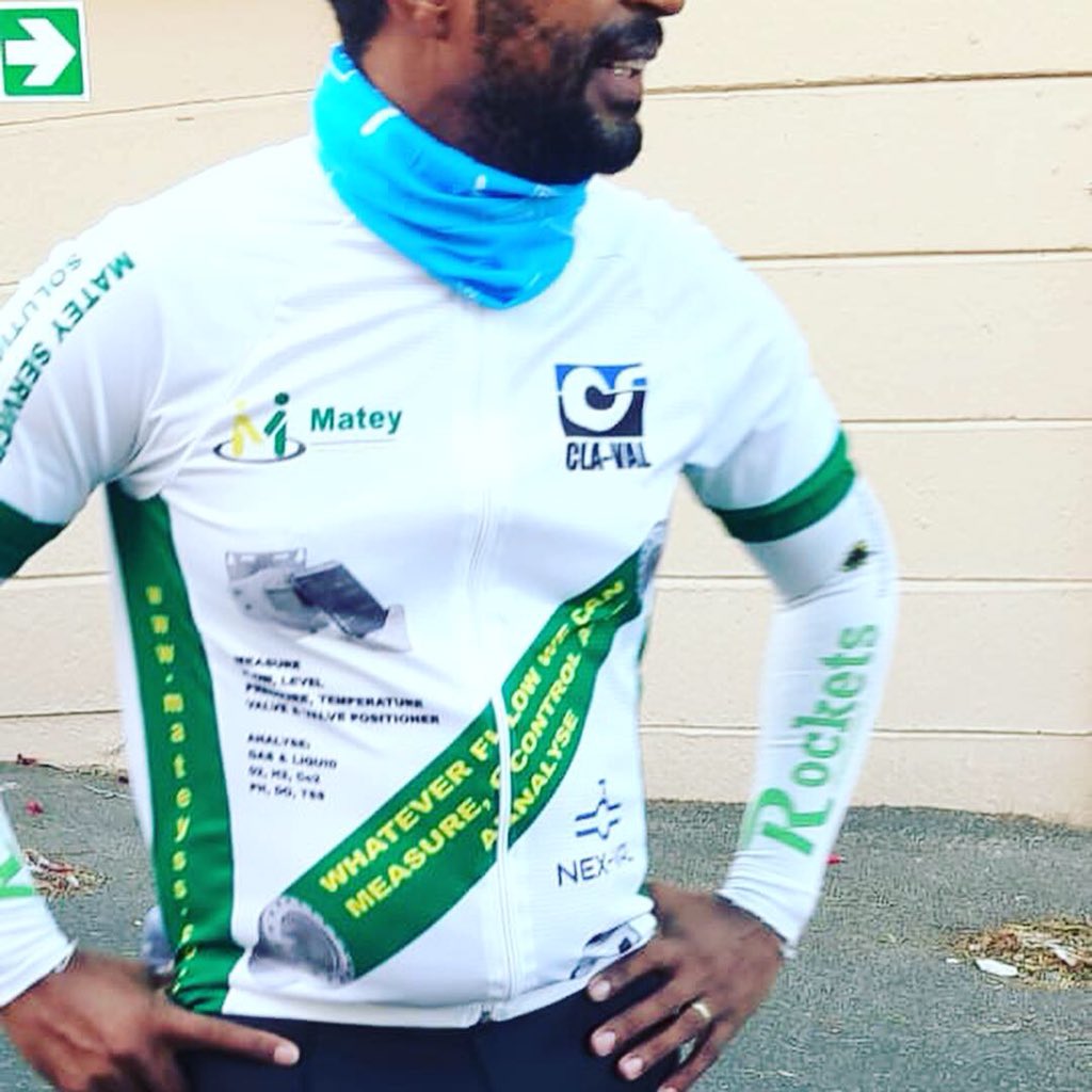 MateyService's tweet photo. On top of the amazing work we do, we try keep an active lifestyle. Well done to our teammate Motsomi who participated in the Cape Town Cycle Tour. 
#2019CapeTownCyclingTour
#CapeTownCyclingTour2019
#CapeTownCyclingTour
#MenWhoCycle
#ThrowbackThursday #TBT https://t.co/vhEwZU2XDC
