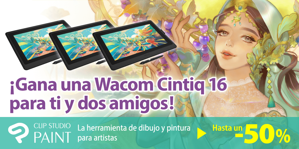 clipstudiopaint's tweet photo. ¡Gana para ti y tus dos amigos etiquetados una tableta Wacom Cintiq 16! Para participar solo tienes que etiquetar a dos amigos y retuitear nuestro tuit respondiendo a esta pregunta: ¿Qué te gustaría que dibujasen tus amigos con una Wacom Cintiq 16?
https://t.co/Hyq4cj59mp https://t.co/CWcdckerqv