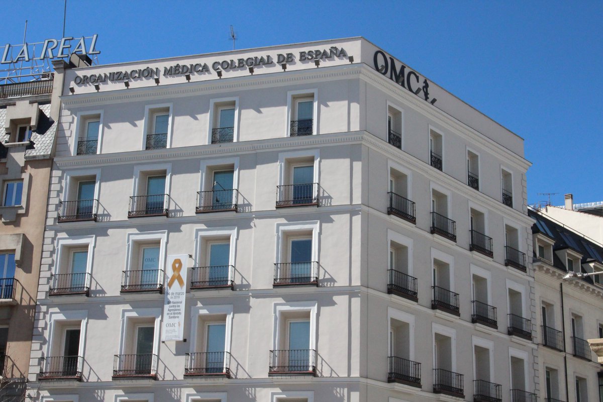 OMC_Esp's tweet photo. A las 10h comienza la rueda de prensa para presentar los datos del Día Nacional Contra las Agresiones a Sanitarios. Te esperamos #StopAgresiones https://t.co/ZxaO0lT4Rb