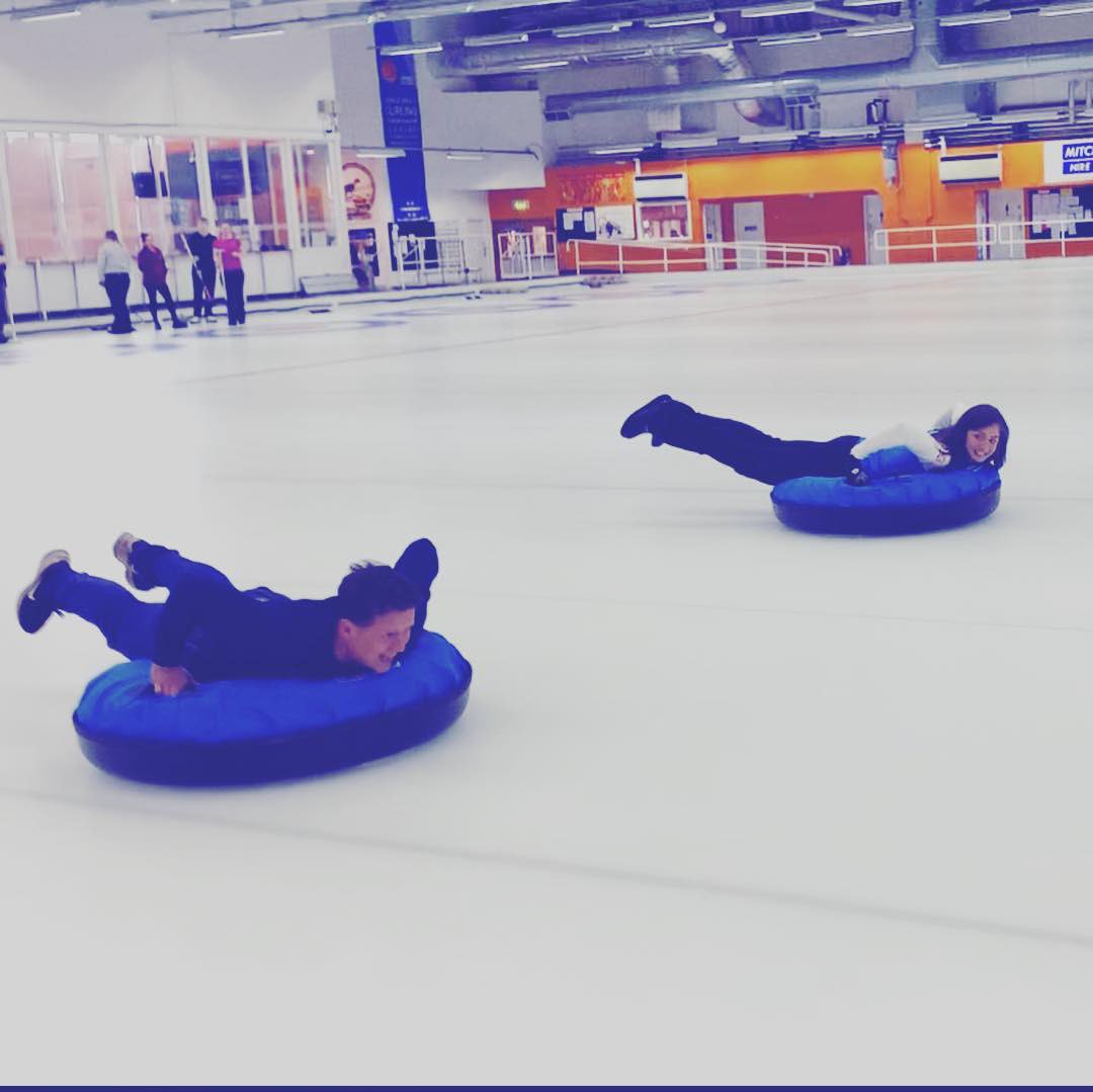 evemuirhead's tweet photo. What fun filming with @mikebreakfast for @BBCBreakfast π
Tune in Saturday 30th March π₯πΊ to see how much fun #HumanCurling is!
Have a shot @intubraehead π₯ https://t.co/QbxPJGrefq
