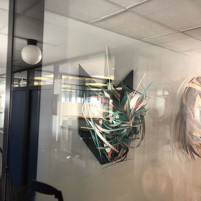 Quand tu croises une install de @matthieudagorn lors d’un rdv #art #leterrier #good #suprise #❤️ ift.tt/2HgJhXv