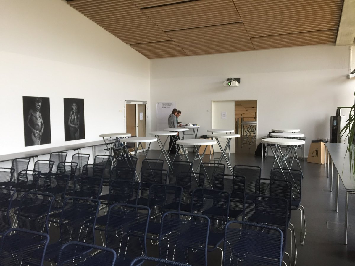 ARCHAEOfelix's tweet image. The calm before the storm. Our @ceh_aarhus @AU_Archaeology @MuseumMoesgaard #c2ccc workshop on heritage and climate change is about to kick off, with keynotes by @marcyrockman @DollyJorgensen et al.!