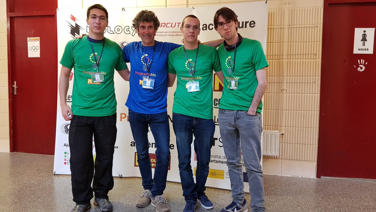 nicolaucopernic's tweet photo. Centre: Institut Pla de l'Estany 
Equip: !DEPChimuelo

@INSelPla @programame #Programame2019Terrassa @nicolaucopernic #ProgramaMe https://t.co/kxUSbjTJYY