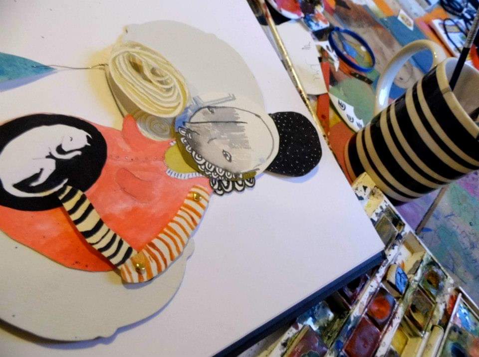 join artist <a href="/TraceyMeek/">Tracey</a> to cut, tear, stick, make amazing zines and booklets inspired by <a href="/JusticeMuseum/">National Justice Museum</a> collection. Make it yours. Drop in Free family activity 10am-12.30pm Friday 22 March #collage #make #creative #meet