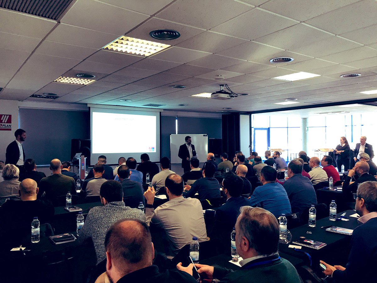 Arrancamos! Empieza la jornada con <a href="/Rittal_ES/">Rittal ES</a> en Sabadell. Hablaremos de cómo hacer más eficiente la fabricación de cuadros eléctricos y de control. #eplanrittalintegration #efficientengineering #smartfactory