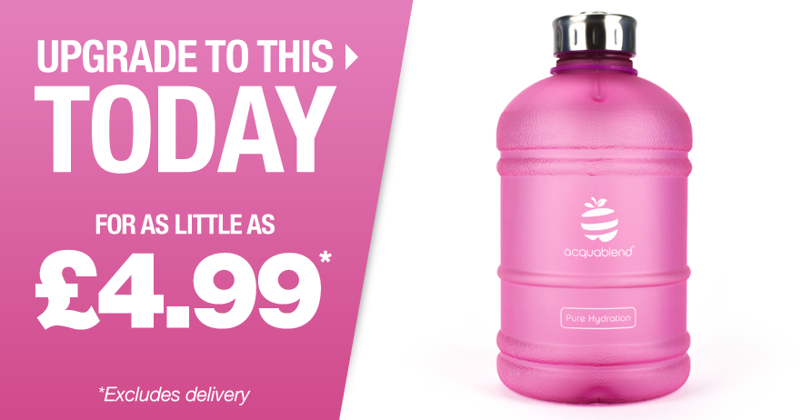 acquablend's tweet photo. Old water bottle looking tired? - UPGRADE TODAY!  

Why not replace your old water bottle for our premium pink gym keg? 

★★ SALE ON NOW - just £4.99 (*excl. delivery) ★★ 
★★ SHOP NOW: https://t.co/jRO2na51vm ★★  

#upgrade #healthy #water #keg #gym #waterbottle #sale https://t.co/ZzVPS9SbPC