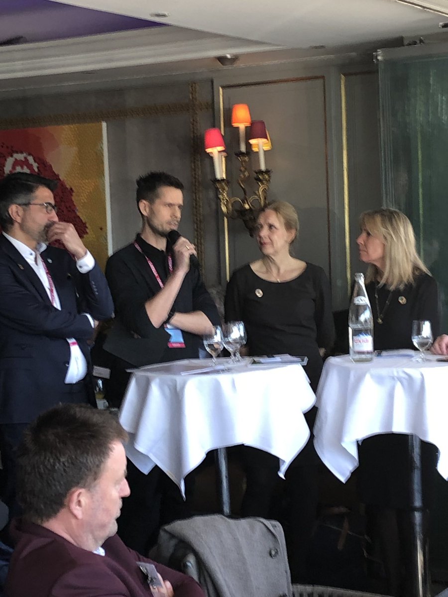 Rune Koch NREP “de kommende generationer er langt mere formåls drevet end tidligere og det kommer til at afspejle sig i fremtidens beslutningerstagere, og indeklima oplever vi også kommer til at fylde mere og mere” #mipim2019 #dkbyg #dkbyggeri