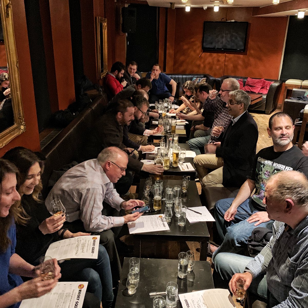 Whisky Squad (@whiskysquad) on Twitter photo A successful #WhiskySquad 160 last night – 'Show Me What You're Made Of'. Six whiskies with interesting tweaks to how they're made, and one that no one cares how its made. Top drams, top people – thanks <a href="/SaltWhiskyBar/">Salt Whisky Bar</a> for hosting us! instagram.com/p/Bu-2cm8HLYI/ A successful #WhiskySquad 160 last night – 'Show Me What You're Made Of'. Six whiskies with interesting tweaks to how they're made, and one that no one cares how its made. Top drams, top people – thanks <a href="/SaltWhiskyBar/">Salt Whisky Bar</a> for hosting us! instagram.com/p/Bu-2cm8HLYI/