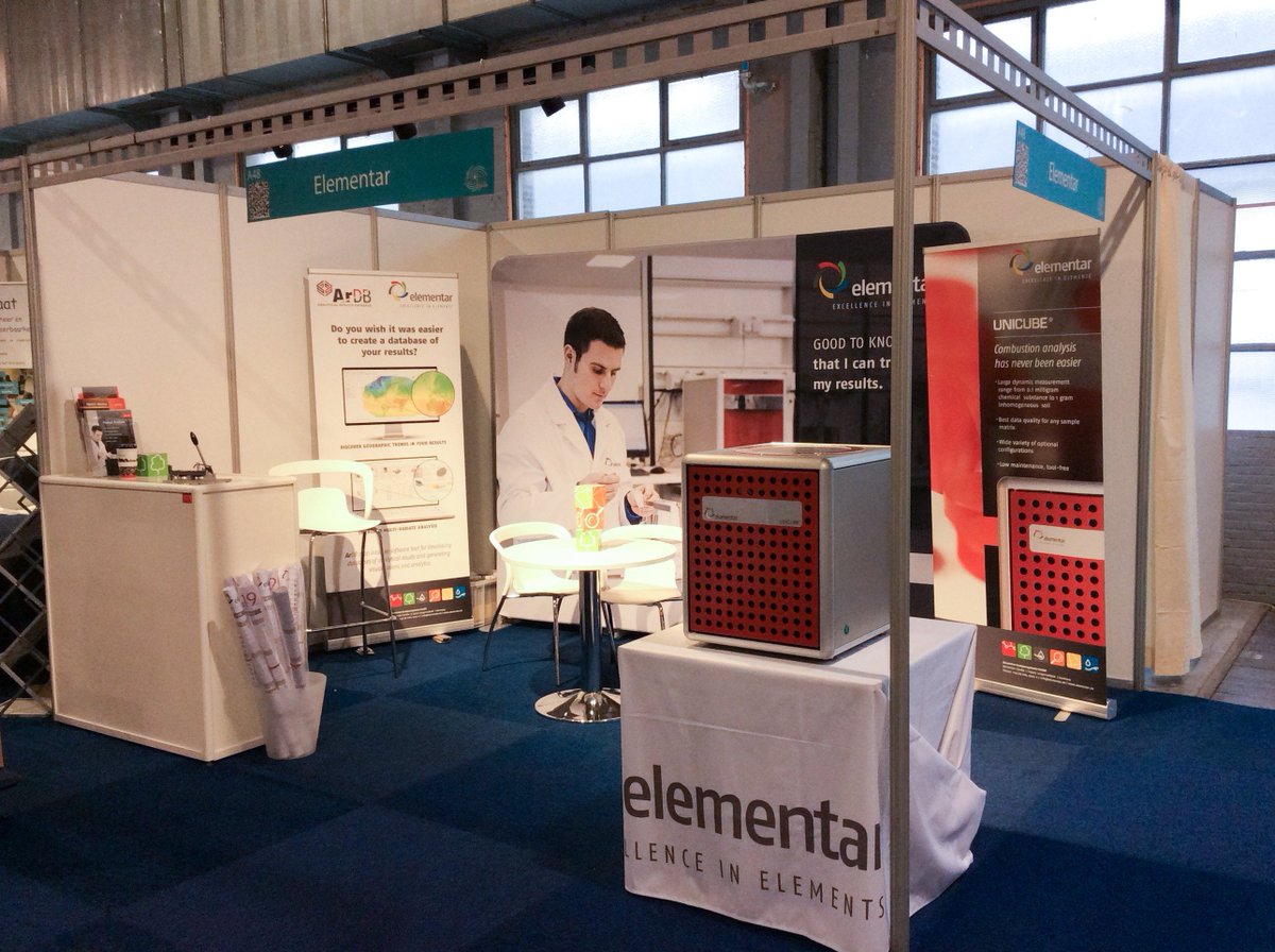elementargroup's tweet image. Goedendag and bonjour from #Laborama2019 in Brussels! Our experts for #ElementalAnalysis and #StableIsotopeAnalysis look forward to meeting you at the Elementar booth A48 in hall 3. #ElementalAnalyzer #UNICUBE