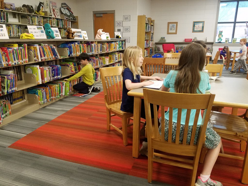ramerchecksout's tweet photo. Busy day at the Paine Library... ❤ #painelearns #trussvillelearns https://t.co/AoyDM0tuip