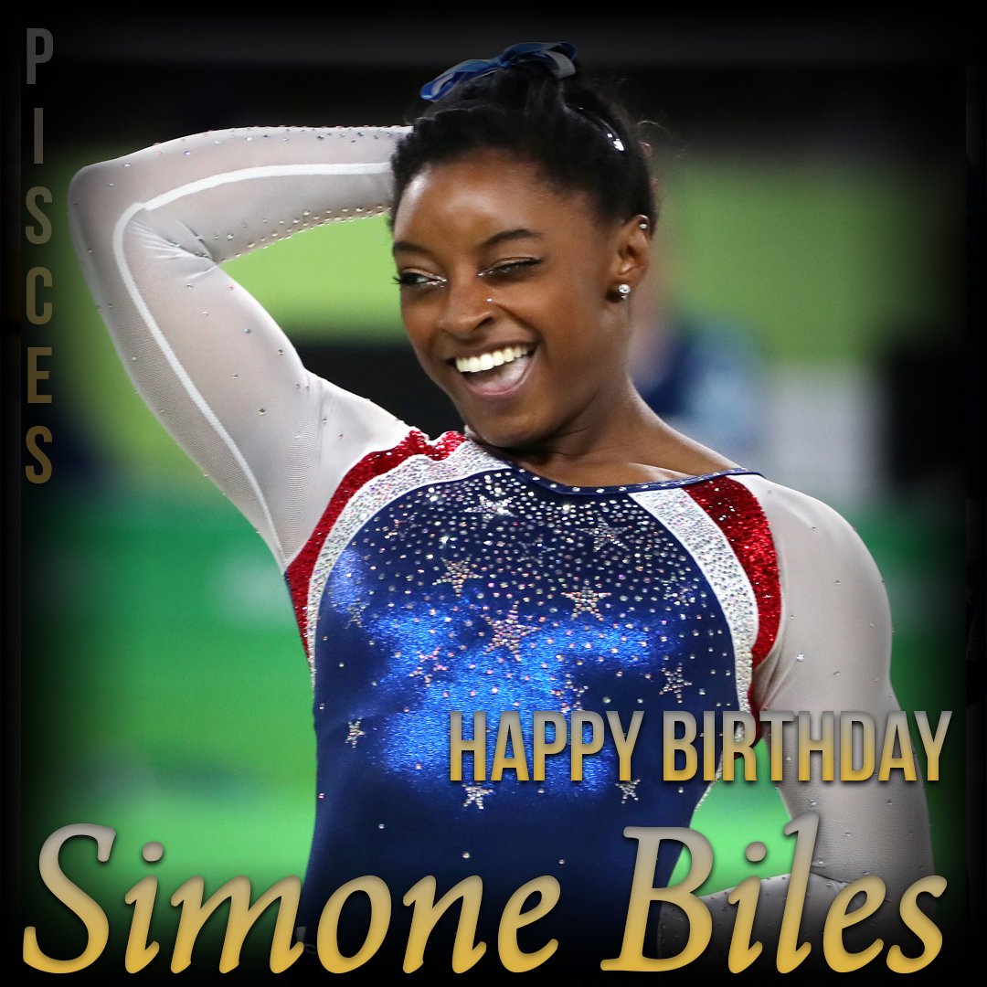 Happy Birthday to Simone Biles! The Olympian turns 22 years old today. 