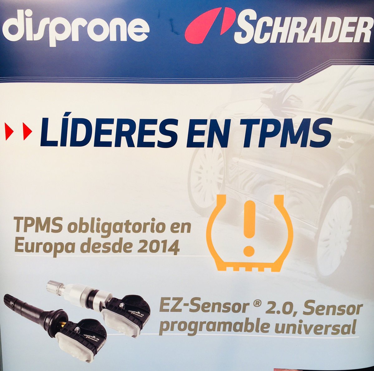 Disprone's tweet photo. Segundo día de #Motortec2019, mucho ambiente en @feriademadrid! #disprone #schrader #tpms #tpmssystem #tpmssensor #autoindustry #tireindustry #valvecaps #talleres #especialistas https://t.co/p2sWeRvms8