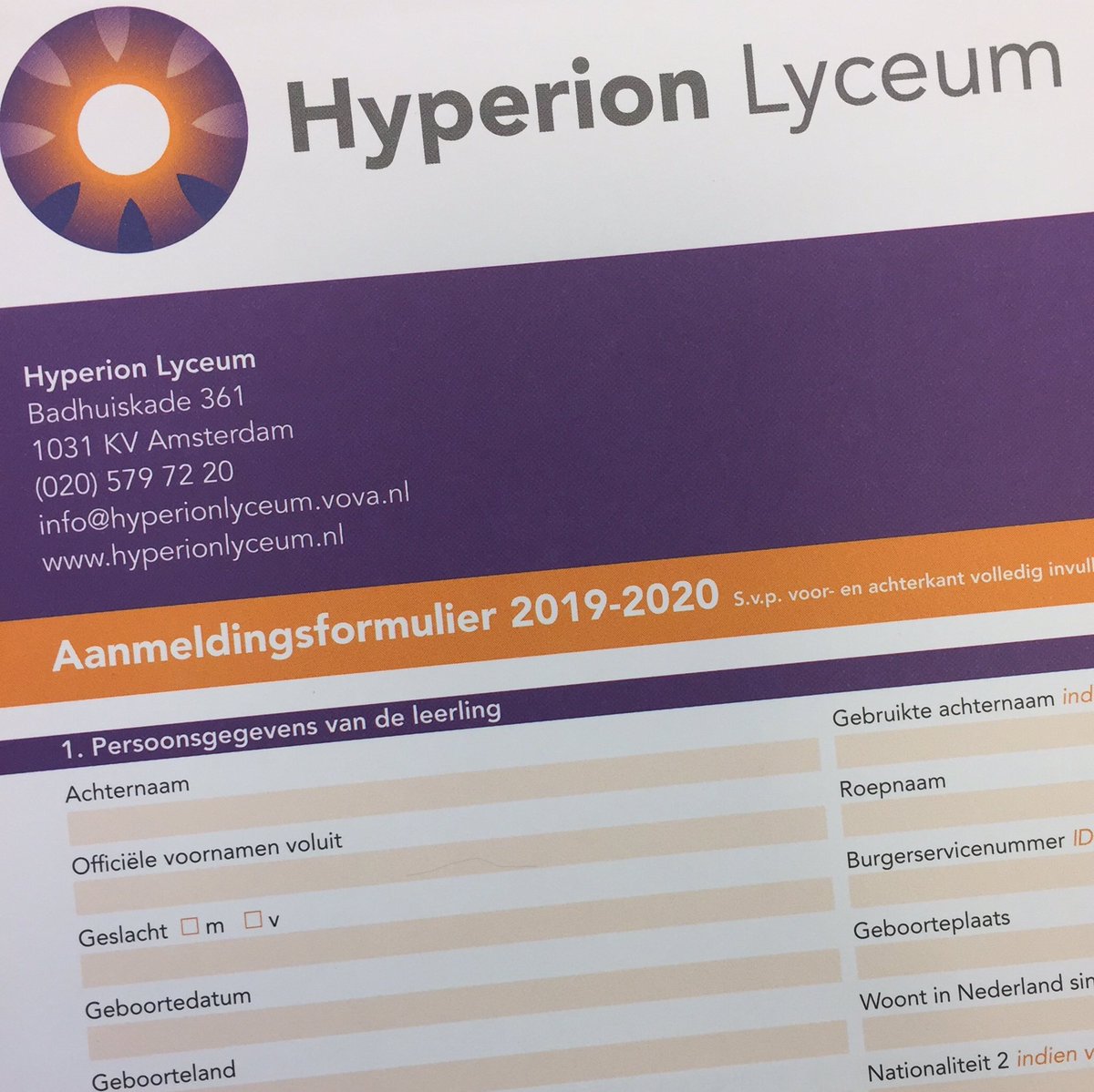 hyperion's tweet image. Staan wij bij jou op nummer 1️⃣? Je kunt je nog t/m morgen, vrijdag 15 maart, bij ons inschrijven. We zien je graag!