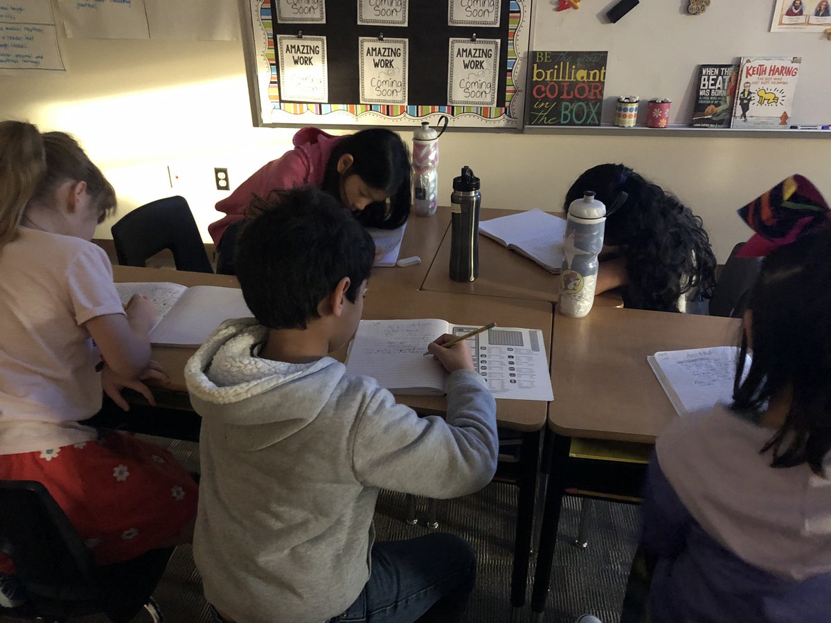 Mrs_Moore4's tweet photo. I couldn’t get them to STOP writing!! Thank you for the book recommendation @mrsklibrarian!! My class LOVED the writing activity we did today with #ChristianRobinson book Another! @ElsaEngRRISD https://t.co/0jAAIWXOoH