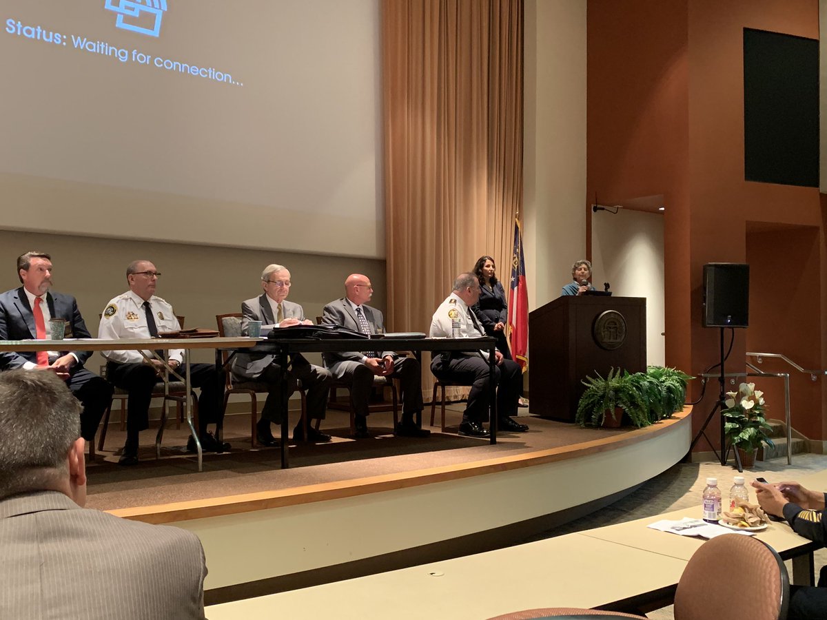 ChiefGrogan's tweet photo. Allison Padilla-Goodman & Shelley Rose of @ADLSoutheast spoke at the Georgia Association of Chiefs of Police board meeting about Hate Crime #HB426 legislation pending in State Senate. The #GACP supports this legislation as do I. #bipartison #noplaceforhate #HateFreeGA https://t.co/3j9HfNSO0h