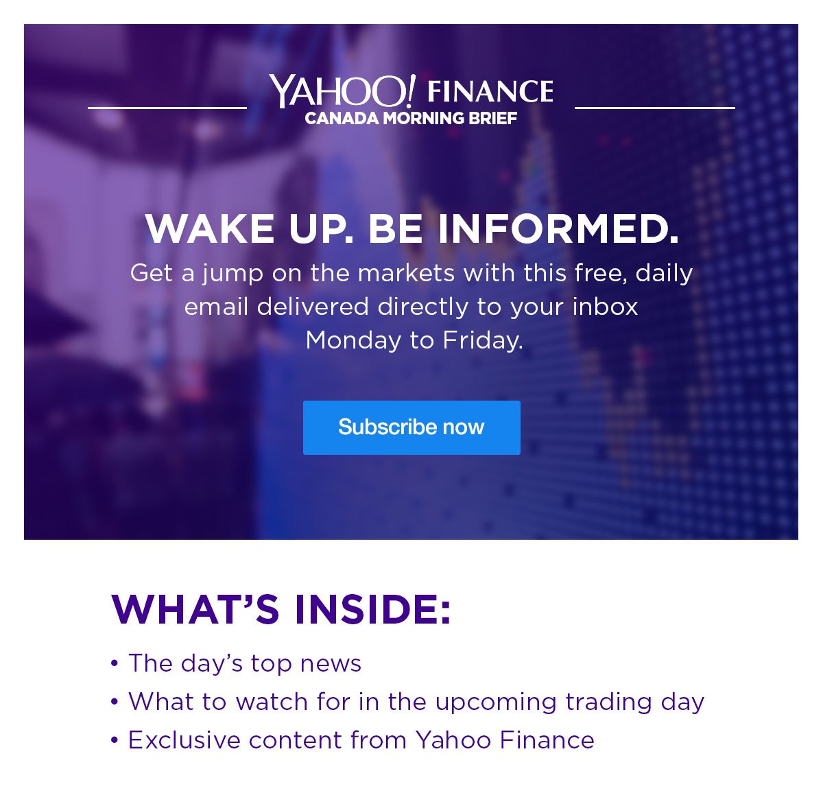 Yahoo Finance Daily