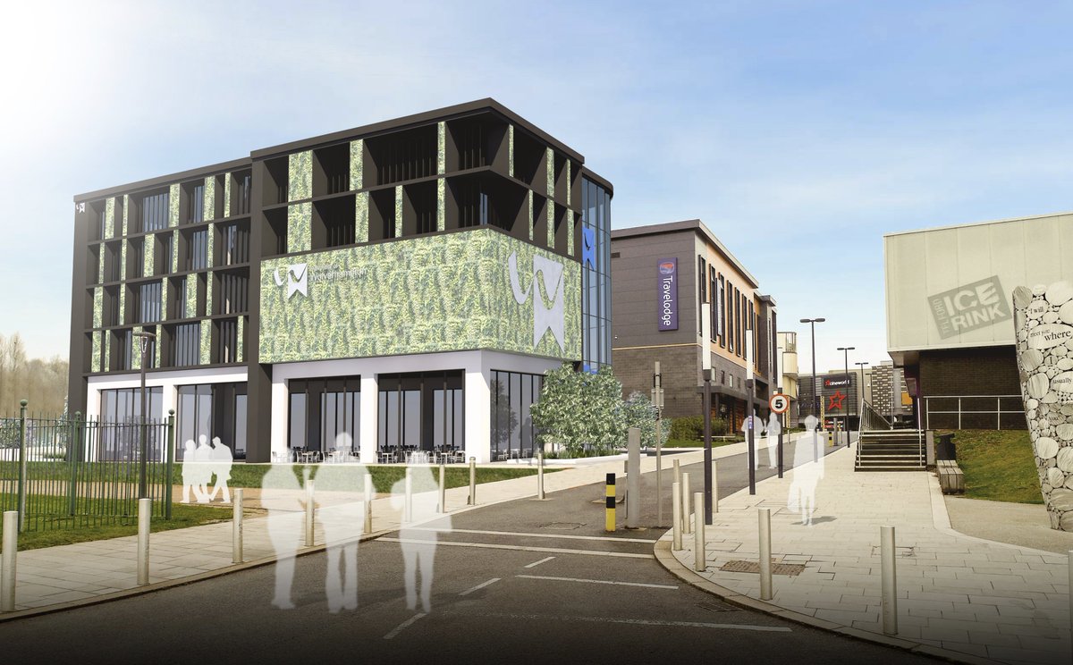 wlv_uni's tweet photo. It's been an exciting week for construction announcements here at the University of Wolverhampton as we announce discussions with Telford &amp; Wrekin Council about creating a new facility - to support the borough’s economic and social needs - overlooking Southwater's lake! https://t.co/vPfgDn9nZV