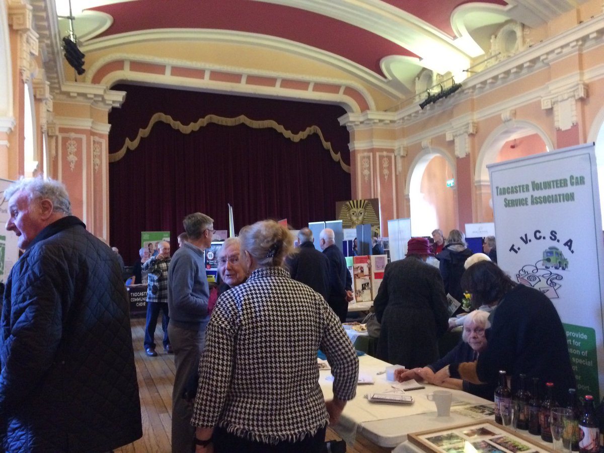 Taking time out the office to visit @nadams #retirement fair in Tadcaster - it’s packed lots of stands and people