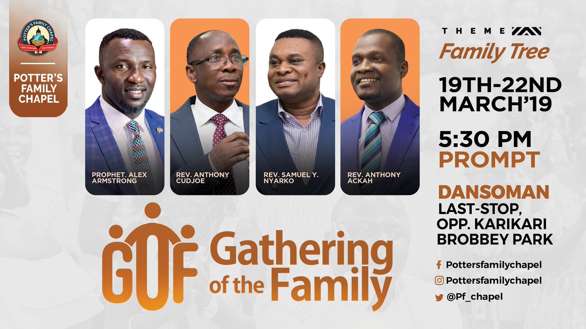 XtianEventsgh's tweet photo. Gathering of the Family
19th - 22nd March
#GHCE
#MarchEvents
#GODISNOTDEAD
#GHCE2 https://t.co/0uSefgF96q