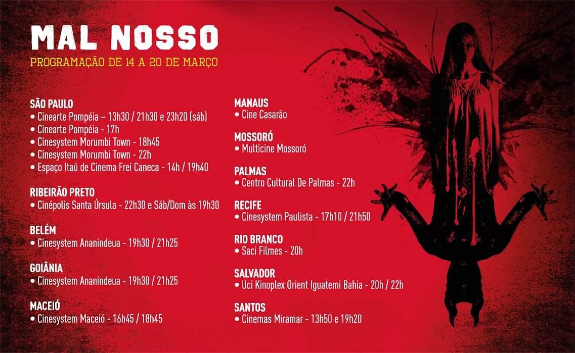 MAL NOSSO (Our Evil - Movie). Hoje nos cinemas!!
Em breve:  Rio, BH, Brasilia, Sul e mais!!