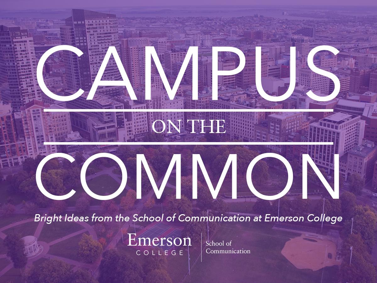 Hugely excited to launch <a href="/EmersonSOC/">Emerson College School of Communication</a>'s new #podcast, Campus on the Common - NOW AVAILABLE on Apple Podcasts, Spotify, #SoundCloud, and wherever you get your podcasts: itunes.apple.com/us/podcast/cam…