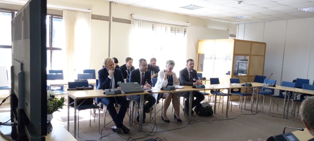 KeForestService's tweet image. Environment CS Mr. Keriako Tobiko also held bilateral discussions with Denmark’s Minister for Environment and Food Mr. Ellenman Jensen, where they discussed cooperation in strategic partnerships in the areas of  green growth and waste management.#UNEA4 #SolveDifferent