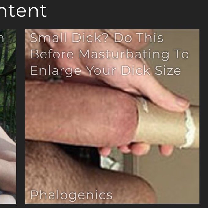 Yeah, because sticking your dick in a toilet paper tube is going to make your dick bigger. 😆😂🤣 #quityourbullshit