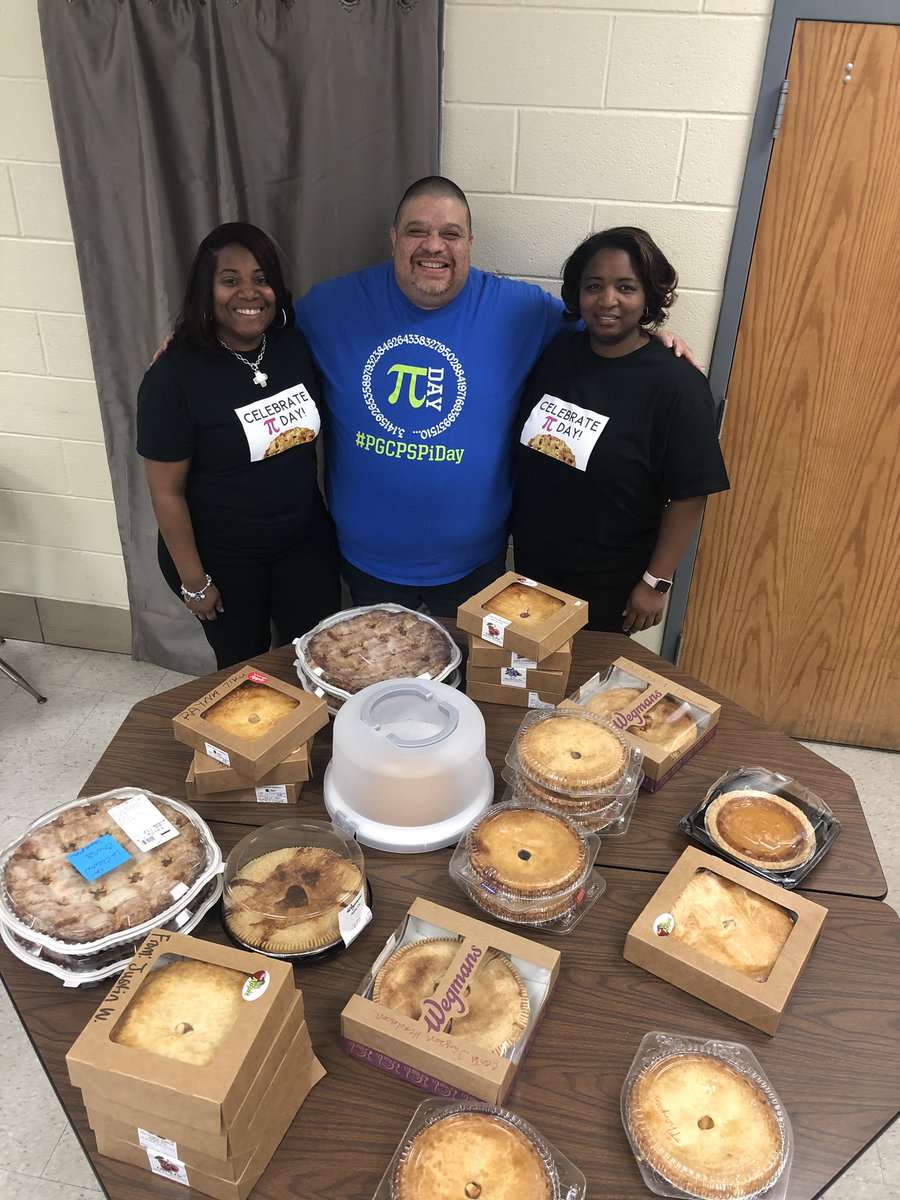 Kingsford_ES's tweet photo. It’s Pi Day! We are celebrating at Kingsford! Math in the classroom during the day and  guess what...we are eating pie at the end of the day! @PGCPSK5Math @HolidaySusan @pgcps https://t.co/ogDCwgAX9R