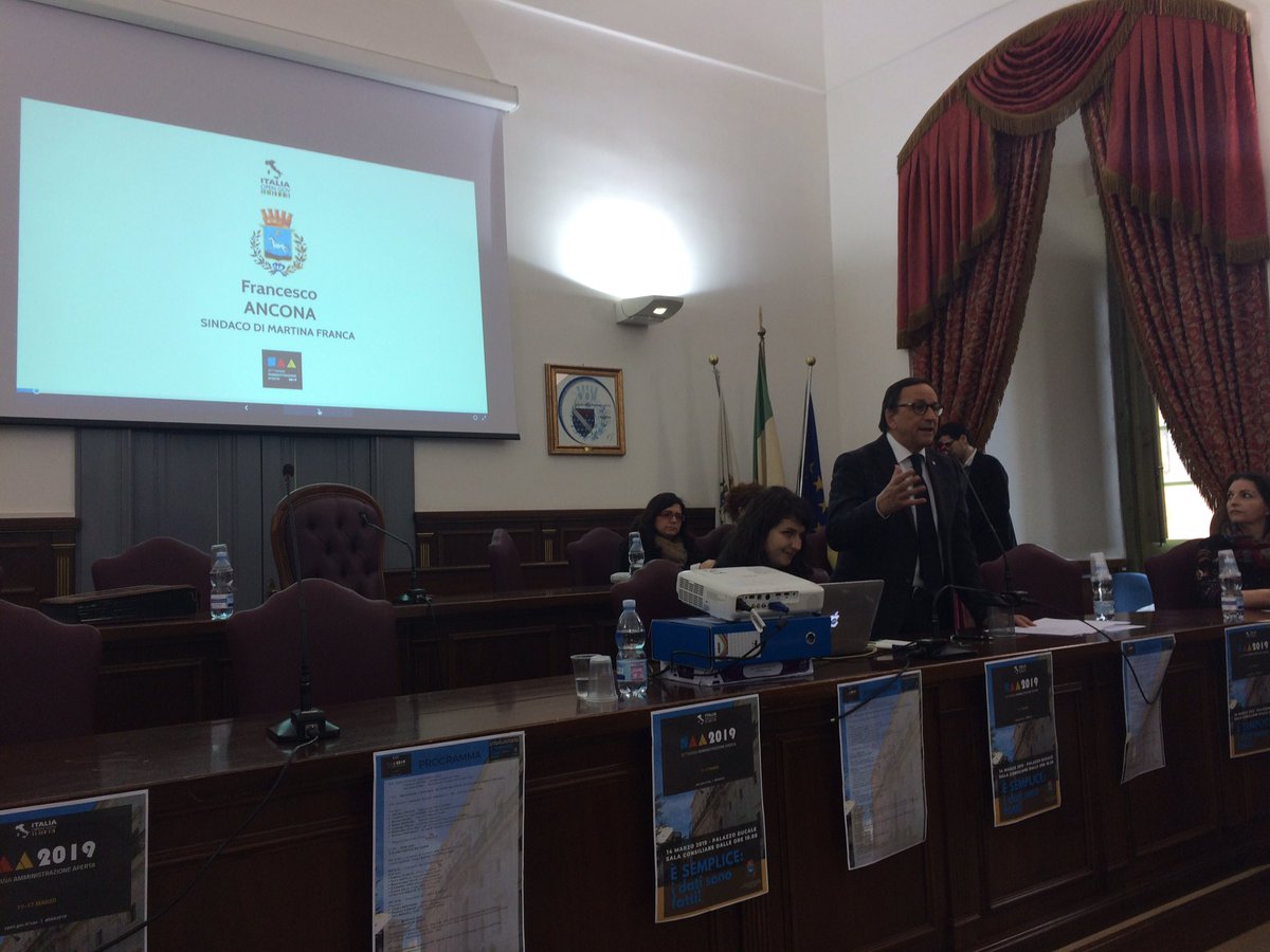 Partiti....
È semplice: i dati sono fatti
#SAA2019 #OpenData #martinafranca 
<a href="/Piersoft/">Piersoft</a>