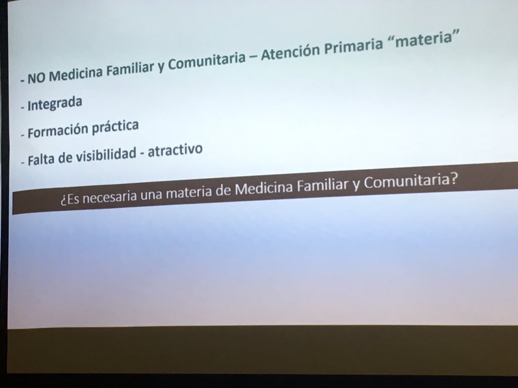 SEMERGEN_MIR's tweet photo. Es necesaria una asignatura de #MFyC ?
En la @Granada opinan que que SI!
Participa con #MedicinaFamiliaUniversidadYA https://t.co/qZPXxQjtv5