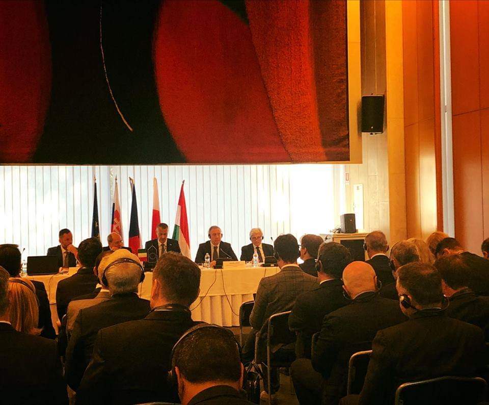 GWCWorld's tweet photo. Il Vice Primo Ministro della Repubblica Slovacca per gli investimenti e l’informatizzazione @Richard_Rasi ai Digital Dynamic Visegrád racconta la trasformazione digitale nei Paesi del Gruppo di Visegrad https://t.co/Y79sv3LiET