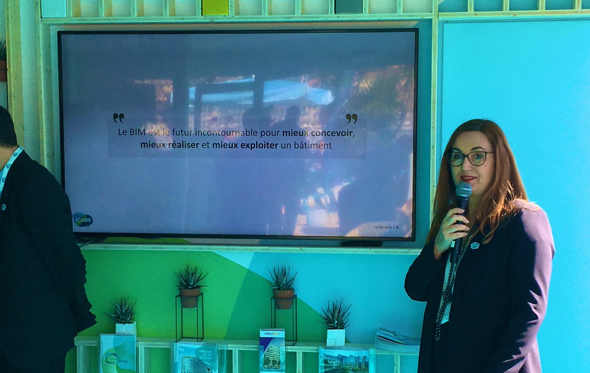 « Le #BIM est le futur incontournable pour mieux concevoir, mieux réaliser et mieux exploiter un bâtiment » Hélène El Aiba, Directeur général adjoint d’Icade Promotion #MIPIM2019